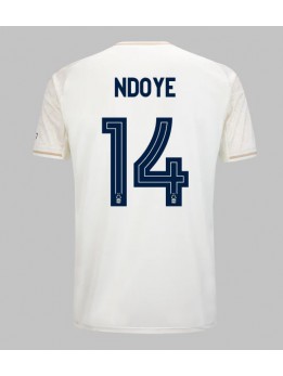 Nottingham Forest Dan Ndoye #14 Replika Borta Kläder 2025-26 Kortärmad